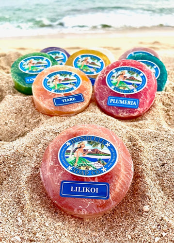 Lilikoi passionfruit loofah soap