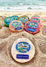 Load image into Gallery viewer, White Ginger Loofah Soap Body Scrub