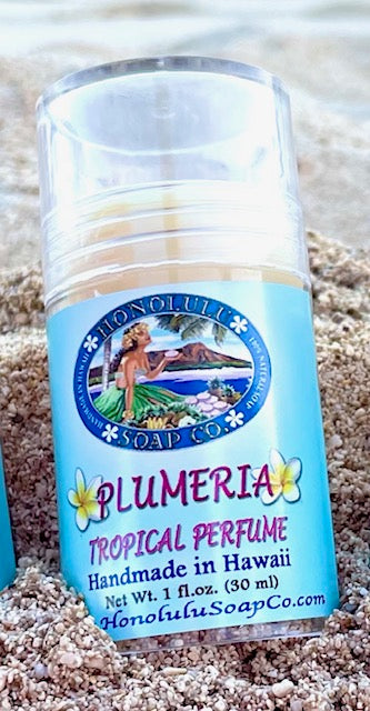 Plumeria Solid Perfume / Deodorant