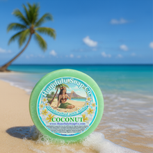 Load image into Gallery viewer, Island Coconut Loofah Soap Body Scrub

