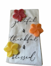 Load image into Gallery viewer, Grateful, Thankful, Blessed Hand Towel &amp; Soap Gift Set
