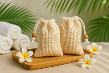 Load image into Gallery viewer, Sisal Soap Saver Bags
